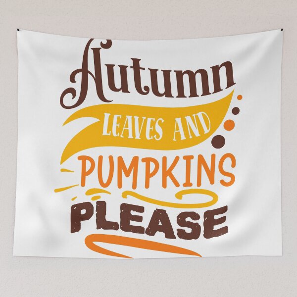 Item preview, Autumn leaves and pumpkins please designed and sold by Best-Designers.