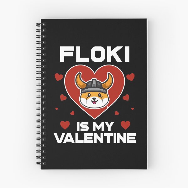 Item preview, Floki Inu Is My Valentine Coin To The Moon Crypto Token Cryptocurrency Blockchain Wallet HODL designed and sold by AdamRoberts90.
