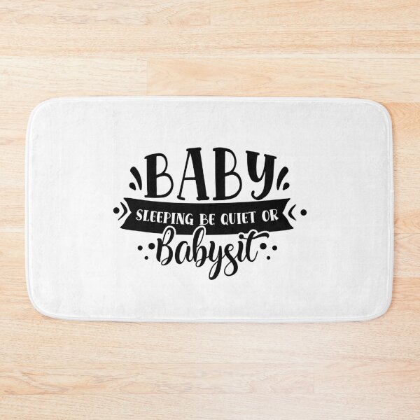 Item preview, Baby sleeping be quiet or babysit designed and sold by Best-Designers.