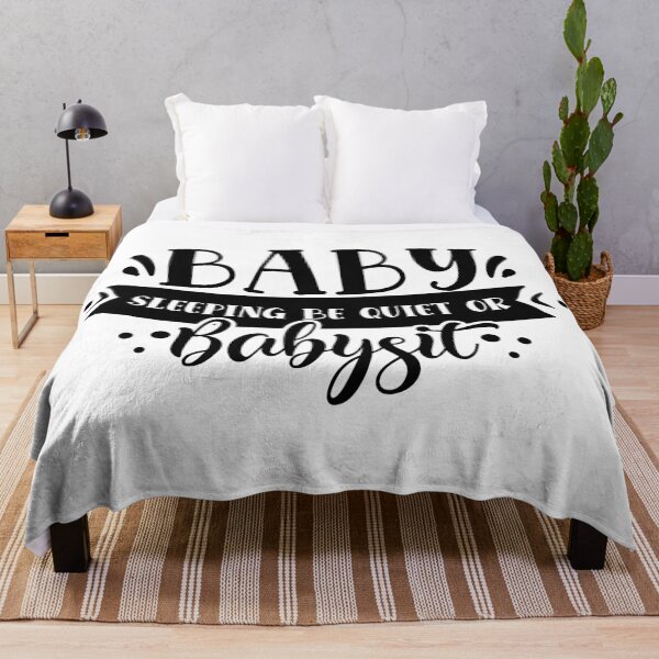 Item preview, Baby sleeping be quiet or babysit designed and sold by Best-Designers.