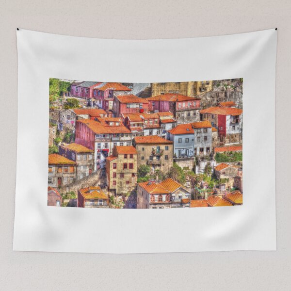 Item preview, Old colorful houses on the Douro River, Porto, Portugal, Europe designed and sold by Torsten  Krüger.