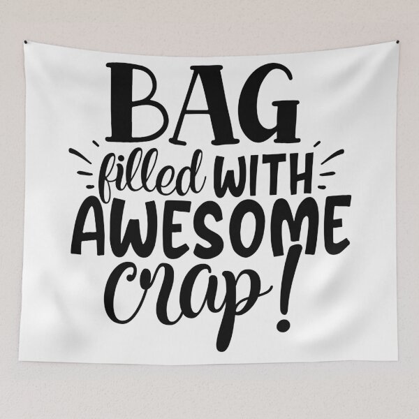 Item preview, bag filled with awesome crap! designed and sold by Best-Designers.