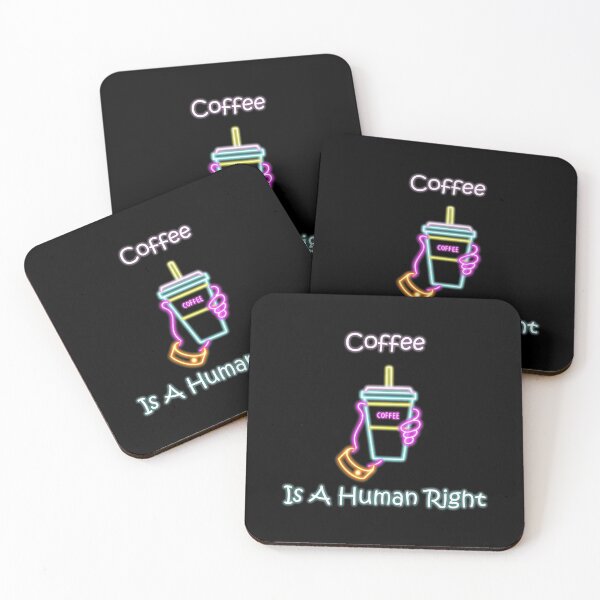 Item preview, Coffee Is A Human Right designed and sold by Peach-Design.