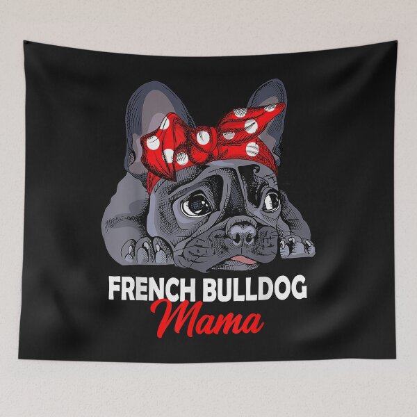 Artikelvorschau, Frenchie Mama Cute French Bulldog Dog Mom Funny Womens Gift entworfen und verkauft von David231231.