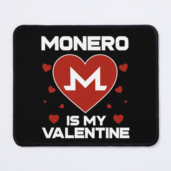 Item preview, Monero Is My Valentine XMR Coin To The Moon Crypto Token Cryptocurrency Blockchain Wallet HODL designed and sold by AdamRoberts90.