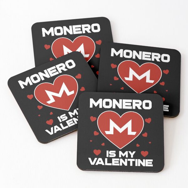 Item preview, Monero Is My Valentine XMR Coin To The Moon Crypto Token Cryptocurrency Blockchain Wallet HODL designed and sold by AdamRoberts90.