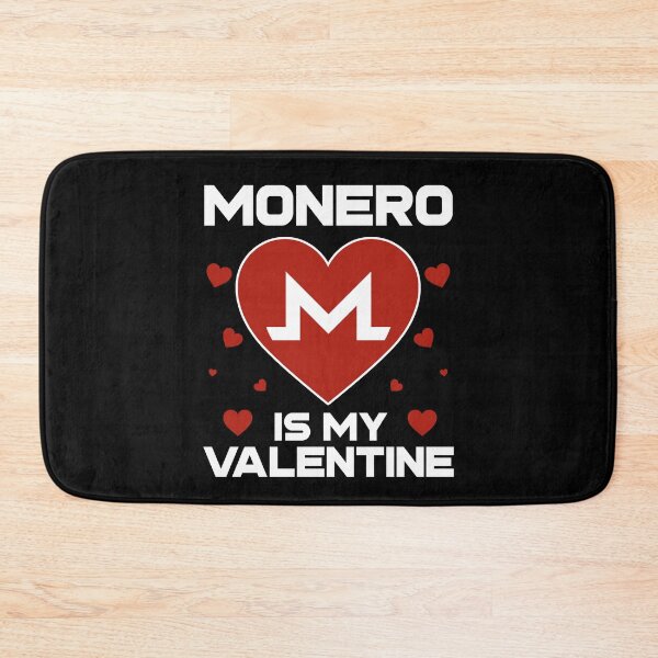 Item preview, Monero Is My Valentine XMR Coin To The Moon Crypto Token Cryptocurrency Blockchain Wallet HODL designed and sold by AdamRoberts90.