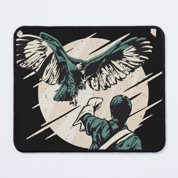 Item preview, Falconry Bird landing on Falconer arm  Classic T-Shirt.png designed and sold by JoeGalenski.
