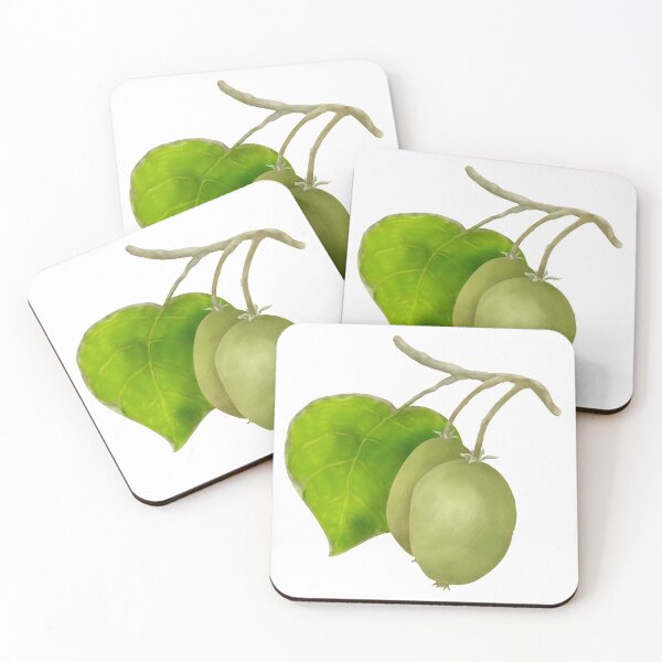 Item preview, Kiwifruits and a leaf designed and sold by Amalus-files.