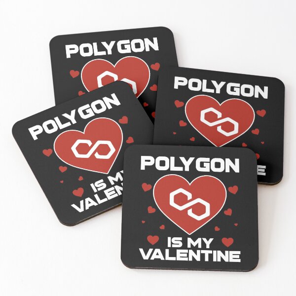 Item preview, Polygon Matic Is My Valentine Coin To The Moon Crypto Token Cryptocurrency Blockchain Wallet HODL designed and sold by AdamRoberts90.