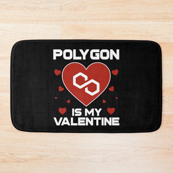 Item preview, Polygon Matic Is My Valentine Coin To The Moon Crypto Token Cryptocurrency Blockchain Wallet HODL designed and sold by AdamRoberts90.