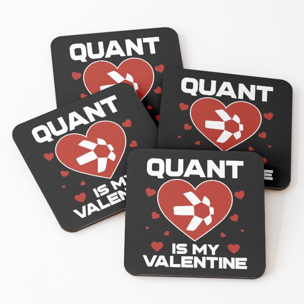 Item preview, Quant Is My Valentine QNT Coin To The Moon Crypto Token Cryptocurrency Blockchain Wallet HODL designed and sold by AdamRoberts90.