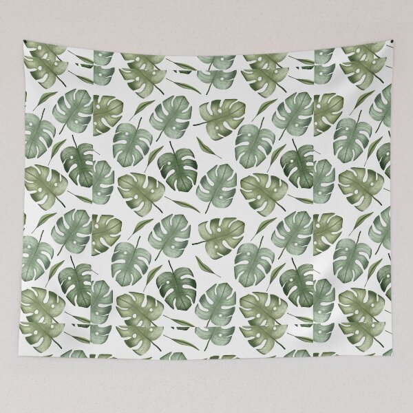 Item preview, Monstera leaf evergreen leaf designed and sold by Rahke.