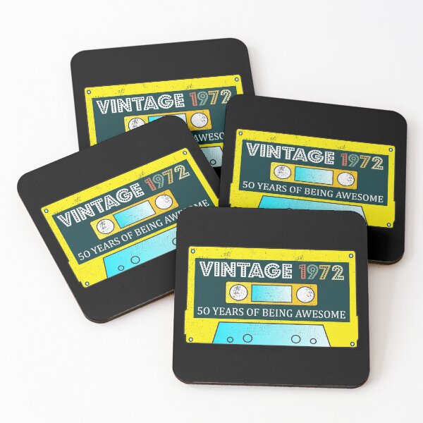 Item preview, Vintage 1972 50th Birthday Gift for Dad Mom designed and sold by TastefulTees.