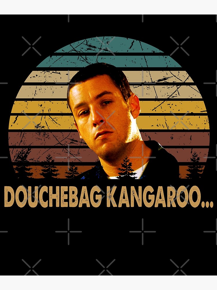 "Douchebag kangaroo poster art character vintage" Poster for Sale by