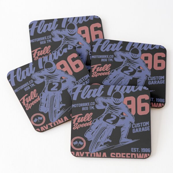 Item preview, Flat Track Classic T-Shirt.png designed and sold by JoeGalenski.