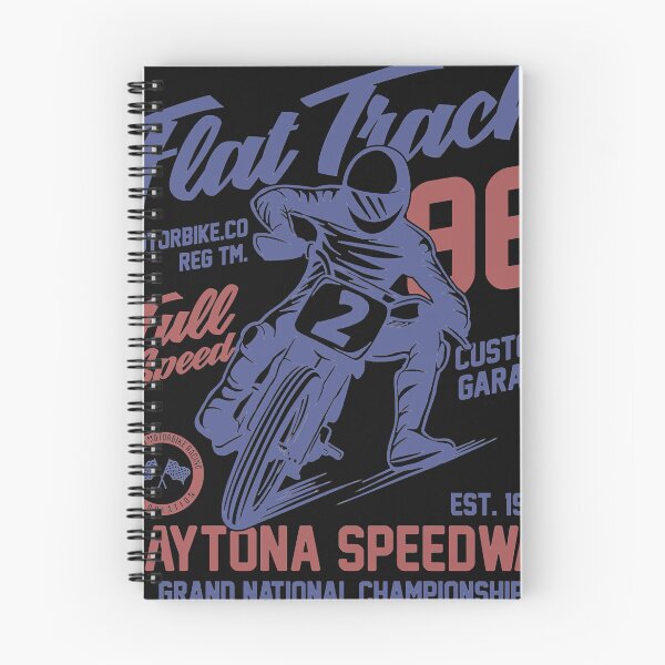 Item preview, Flat Track Classic T-Shirt.png designed and sold by JoeGalenski.