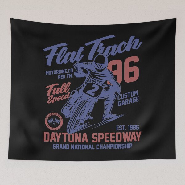 Item preview, Flat Track Classic T-Shirt.png designed and sold by JoeGalenski.