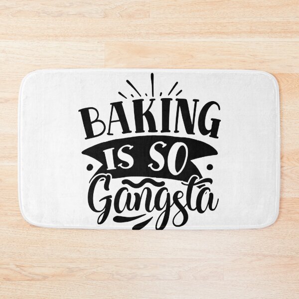 Item preview, baking is so gangsta designed and sold by Best-Designers.