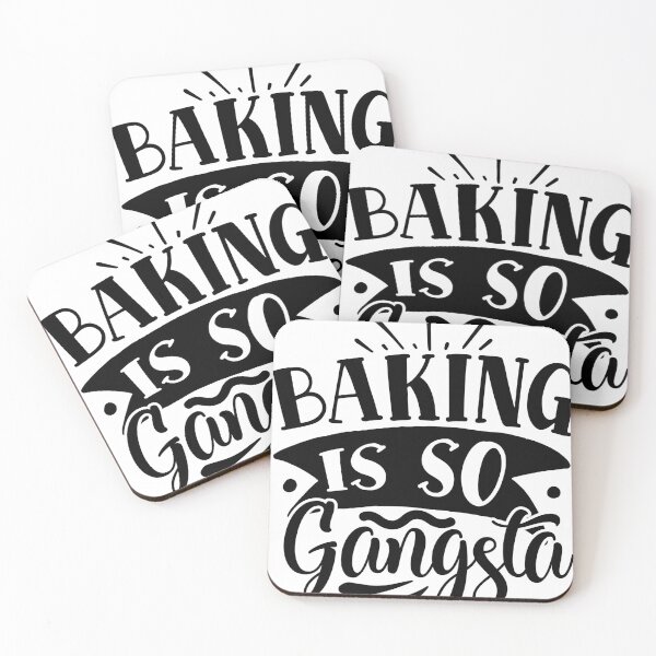 Item preview, baking is so gangsta designed and sold by Best-Designers.