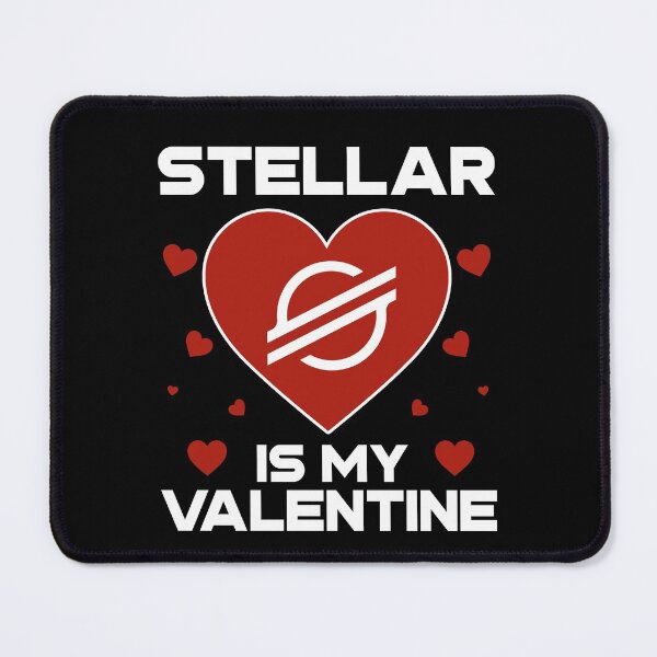 Item preview, Stellar Is My Valentine XLM Coin To The Moon Crypto Token Cryptocurrency Blockchain Wallet HODL designed and sold by AdamRoberts90.