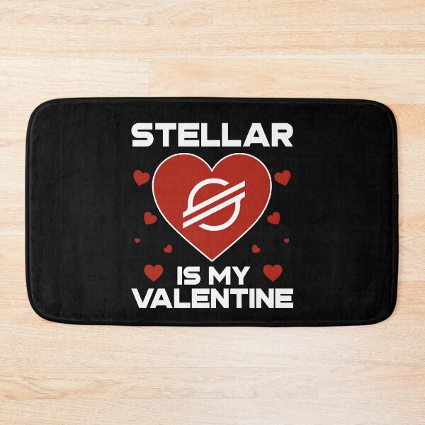 Item preview, Stellar Is My Valentine XLM Coin To The Moon Crypto Token Cryptocurrency Blockchain Wallet HODL designed and sold by AdamRoberts90.