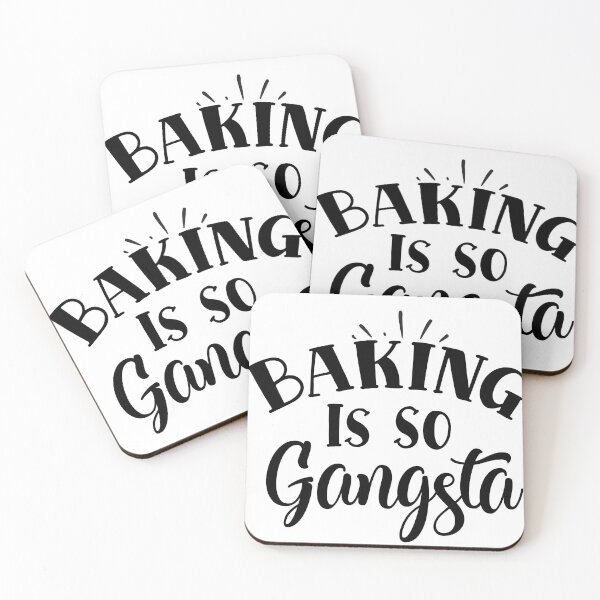 Item preview, Baking Is So Gangsta designed and sold by Best-Designers.