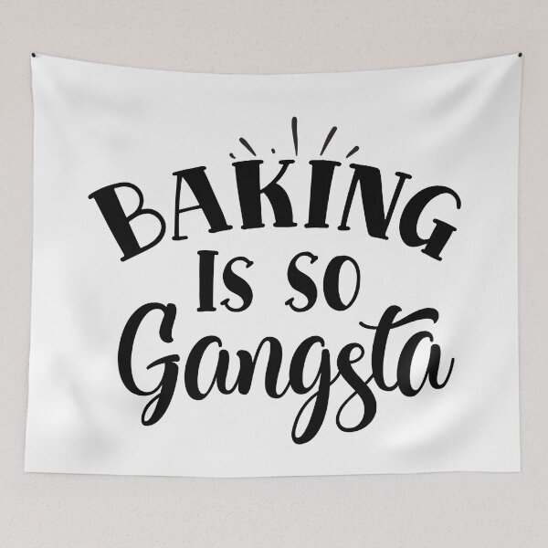 Item preview, Baking Is So Gangsta designed and sold by Best-Designers.