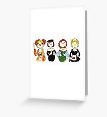 Ladies of Clue Greeting Card