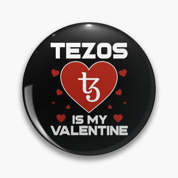 Item preview, Tezos Is My Valentine XTZ Coin To The Moon Crypto Token Cryptocurrency Blockchain Wallet HODL designed and sold by AdamRoberts90.