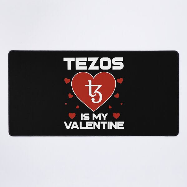 Item preview, Tezos Is My Valentine XTZ Coin To The Moon Crypto Token Cryptocurrency Blockchain Wallet HODL designed and sold by AdamRoberts90.