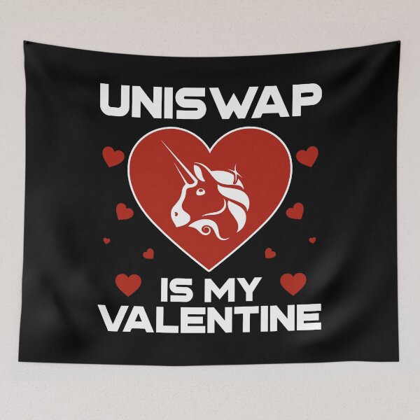 Item preview, Uniswap Is My Valentine UNI Coin To The Moon Crypto Token Cryptocurrency Blockchain Wallet HODL designed and sold by AdamRoberts90.
