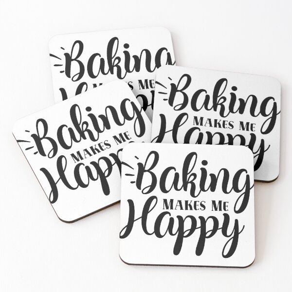 Item preview, Baking Makes Me Happy designed and sold by Best-Designers.