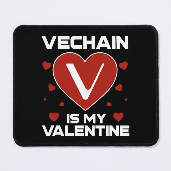 Item preview, Vechain Is My Valentine VET Coin To The Moon Crypto Token Cryptocurrency Blockchain Wallet HODL designed and sold by AdamRoberts90.