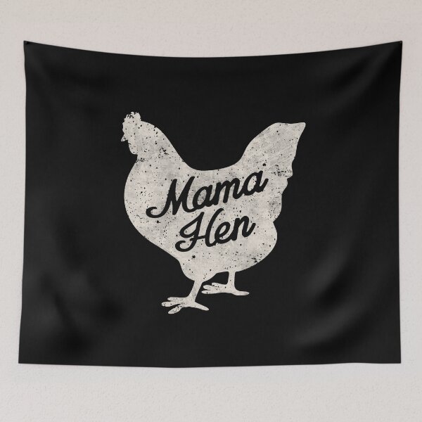 Item preview, Mama Hen Chicken Lover Mom Cute Grunge Design designed and sold by alenaz.