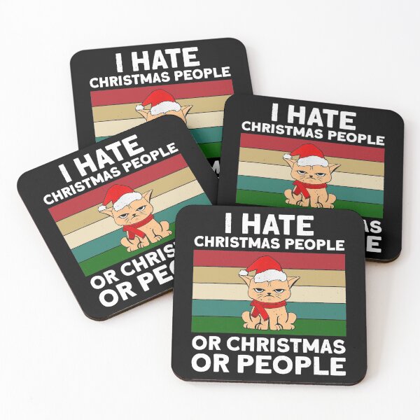 Item preview, I hate Christmas People Or Christmas Or People designed and sold by anthonymark14.