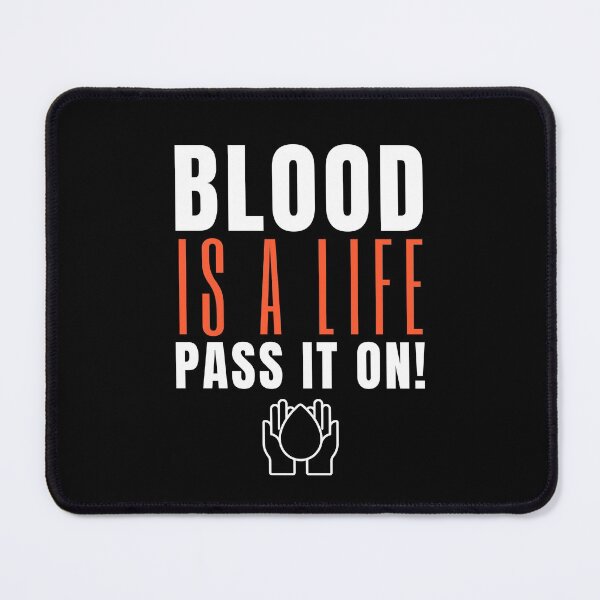 Item preview, Blood Is A Life Pass It On  - National Blood Donor Month designed and sold by AwarenessCloud.