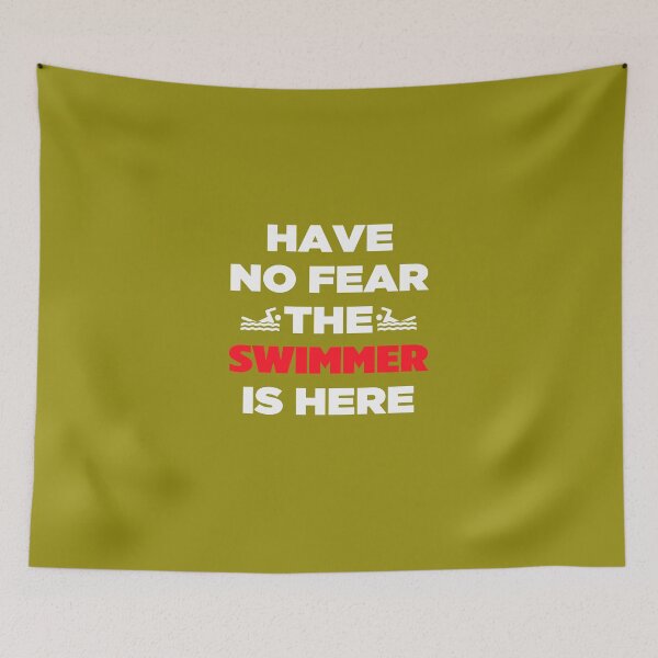 Item preview, Have No Fear The Swimmer  designed and sold by AlwaysAwesome.