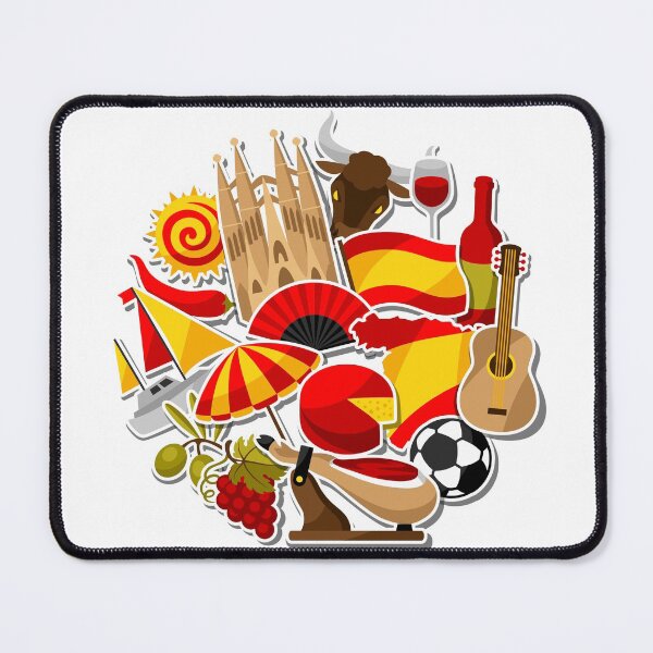 Item preview, spanish world with sagrada familia designed and sold by JAG2B.