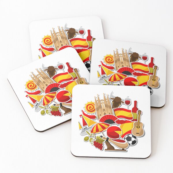 Item preview, spanish world with sagrada familia designed and sold by JAG2B.