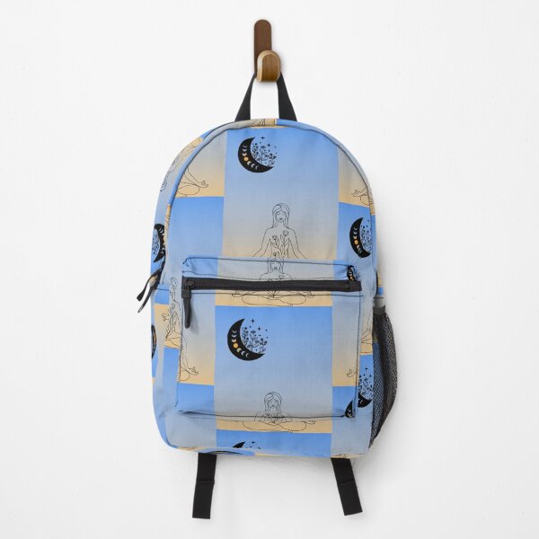 Item preview, Meditating with the Moon Energy designed and sold by WonderfulHumans.