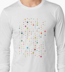 retro rain spots black Long Sleeve T-Shirt
