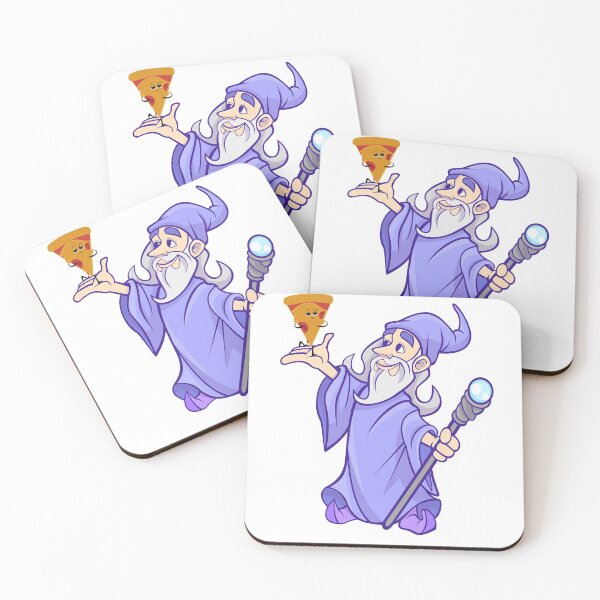 Item preview, Pizza wizard / wizards love pizza designed and sold by mu-art.