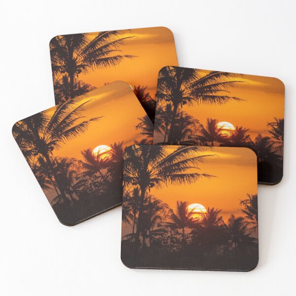 Item preview, Palm Tree By The Beach - A Tourism, Vacation Concept Backdrop designed and sold by Delandor.