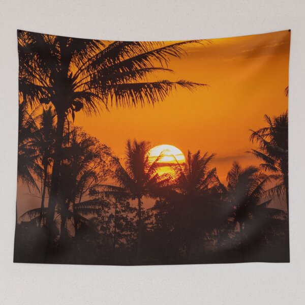 Item preview, Palm Tree By The Beach - A Tourism, Vacation Concept Backdrop designed and sold by Delandor.