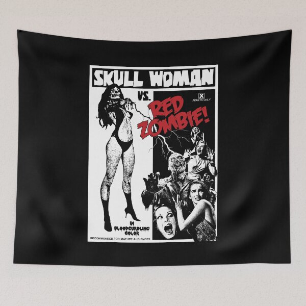 Item preview, Goatess Doomwych  Skull Woman vs. Red Zombie designed and sold by LisaDiane26.