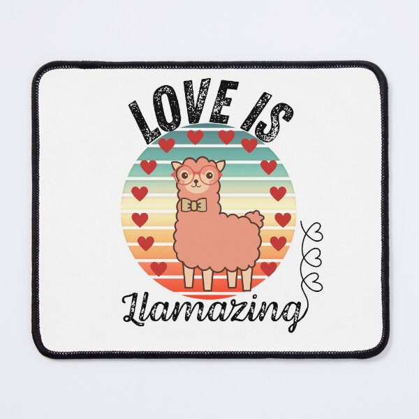 Item preview, Love is Llamazing-Cute llama loves with hearts designed and sold by AmeliaStore1.