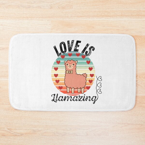 Item preview, Love is Llamazing-Cute llama loves with hearts designed and sold by AmeliaStore1.