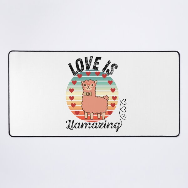 Item preview, Love is Llamazing-Cute llama loves with hearts designed and sold by AmeliaStore1.