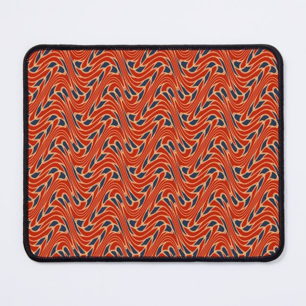 Item preview, Seamless pattern with red meshes on dark background designed and sold by Aviavlad.